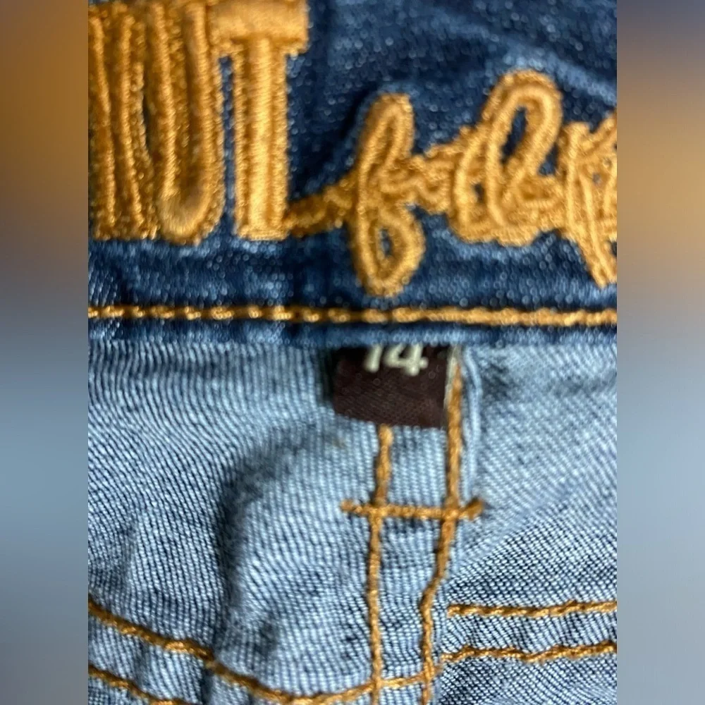 Kut From The Kloth Bardot Skinny Boyfriend Womens Plus Size 14 Cropped Jeans - Picture 4 of 6